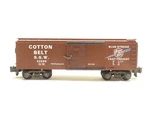 Lionel 6-48209 American Flyer S Gauge Cotton Belt Boxcar Nib. Fixed Price $47.19.