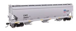 7748 Walthers 60' Nsc 5150 3-BAY Covered Hopper Union Pacific(r) #20655. Fixed Price $40.50.