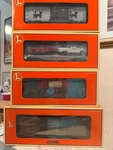 Lionel 6-52181 Monopoly 4 Car Set Nib. Fixed Price $195.00.