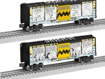 Lionel 6-84678 Peanuts Comics Winter Boxcar Snoopy, Charlie, Lucy, Gauge. Fixed Price $56.99.