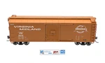 Vm 2886 - Ho Scale Atlas Usra Rebuilt Steel 40' Box Car. Fixed Price $56.94.