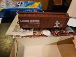 Athearn, Illinois Central Ho Guage Box Car, New, 40' Kit (inv 7554). Fixed Price $12.78.