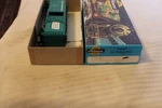 Ho Scale Athearn, 40' Box Car, Penn Central Green, #77040 - 1206 Built. Fixed Price $24.00.
