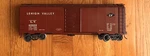 Kit Built Lehigh Valley Scale 2 Rail 40' Boxcar (all Nation,athearn). Fixed Price $49.99.