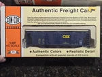 Rare! Blue Csx Scale Con-co PS-2 Covered Hopper Kit #0001-009520 Nib. Fixed Price $30.99.