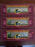 Lot Of Burlington Northern Coal Porters Mth "o" Premier 3-RAIL #20-9701L. Fixed Price $99.00.
