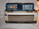 Lionel 2428160 Thomas Kinkade Disney Mickey Minnie Christmas Lodge Box Car Mib. Fixed Price $89.99.
