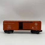 Lionel 6464-25 Great Northern Boxcar Gauge Orange Postwar. Fixed Price $55.99.