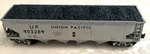K-line 623, K-5001 By Lionel, Union Pacific 4 Bay Coal Car, #903289. Fixed Price $50.00.