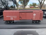 Mth Railking Die-cast Pennsylvania Railroad Boxcar 30-8401 3-RAIL New. Fixed Price $34.95.