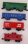 Marx Gauge Freight Lot Of 4 Cars. Fixed Price $23.99.