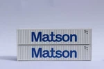 Jtc 405310 Matson 40' Standard Height Corrugated Side Steel Containers (2 Pk). Fixed Price $28.69.