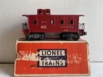 Lionel Sp 6257 Gauge Postwar Model Train #1- Red Caboose (untested) W/box!. Fixed Price $7.95.