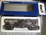 Industrial Rail Idm 1004 027 Scale Milwaukee Road Boxcar 21347 - New Never Used. Fixed Price $49.98.