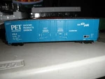 Pet Inc. Grocery Products Div." Evans 53' Double Plug Door Boxcar. Fixed Price $29.45.