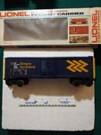 Lionel #6-9438 Ontario Northland Boxcar. Fixed Price $29.00.