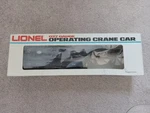 Lionel New York Central 4 Wheel Crane Car #6-6579 (O27 Gauge). Fixed Price $32.95.