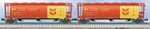 Lionel Trains -11866 Govt Of Canada 3 Bay Hoppers- 2 Pack- Mint E6. Fixed Price $165.00.