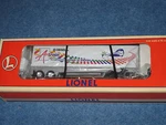 1997 Lionel 6-19425 Artrain Csx Flatcar With Trailer Chrysler Corp New L2271. Fixed Price $87.00.