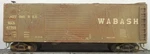 All Wood & Paper Wabash 40' Dd Boxcar Rtr St Mw Kd's # 47705. Fixed Price $11.99.