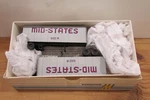 Ho Scale Walthers 933-1403 Mid States 32' Van Trailer (3BOXES) LOT#2949. Fixed Price $32.95.