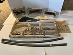 Bachmann 86 Piece Bride & Trestle Set W/ Additional Trains Cars And Scenery. Fixed Price $115.00.