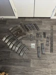 Vintage Lionel O27 Gauge 3-RAIL Metal Track Mixed Bulk Lot 76 Pieces. Fixed Price $99.99.
