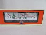 Lionel 2428070 2024 Christmas Boxcar Snowman Silver Opening Doors Nib Sh. Fixed Price $64.95.