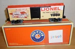 Lionel 6-39322 Santa Fe Box Car Train Gauge 1960 Catalog The Dad & Lad Set. Fixed Price $44.95.