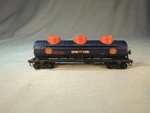Athearn Ho Scale Union Oil Triple Dome Tank Car #10173 Black Orange Vintage. Fixed Price $9.25.