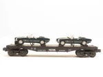 Mth 30-7670 Transport Flatcar W/ertl 67' Camaros Ln. Fixed Price $47.99.