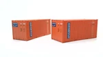 Ho Walthers Genstar 20 Foot Intermodal Containers Pair Ctiu 745298 Lot Of. Fixed Price $18.99.