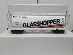 20-97442 Glasshopper Mthrrc 2001 3 Bay Cylindrical Car .. Fixed Price $29.40.