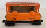 Lionel #6465-160 2-D Tank Car. Fixed Price $25.00.