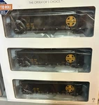 Athearn Ho Scale - Santa Fe 50' Thrall High Side Coal Gondola 3 Pack 16477. Fixed Price $205.00.