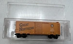 Micro-trains 20190 Scale 40' Boxcar Single Door Great Northern Circus Gn 18007. Fixed Price $12.50.