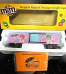 Mth M&m's Easter Box Car Gauge Plastic Advertising Multicolor 30-74539. Fixed Price $70.00.