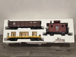 Bachmann Santa Fe Caboose Atsf 425, B&o Stake Car 1525 Rio Grande Gondola 1638. Fixed Price $80.10.