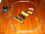 Works Lionel Chessie Diesel Freight Train Set 6-31915 Ready To Run O-27 Scale. Fixed Price $319.99.