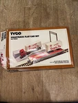 Vintage Tyco Ho Santa Fe Piggyback Flat Car/dock Set No 348-500 Original Box. Fixed Price $12.99.