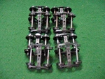 Scale Or Gage Sprung Athearn 2-RAIL Trucks 4 Sets -new Lot No.. Fixed Price $50.00.