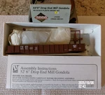 Proto 2000 Ho Kit #21035 - 52 6 Drop End Mill Gondola & Q Car #82181 Nib. Fixed Price $14.99.