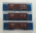 Nos Deluxe Innovations Union Pacific W/shield Scale Box Car Set - 142503/502. Fixed Price $69.95.
