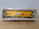 Bachmann Scale 43-1005-34 Center Flow Shell Oil Plastics Hopper Car. Fixed Price $10.99.