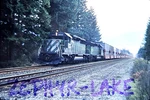 ZL-1742 Original Slide Bn SD40-2 Double-stack Detour Freight Action Kyro Wa 1987. Fixed Price $9.95.
