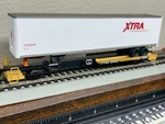 Ttox / Xtra Tofc Front Runner Single Intermodal 48FT Van Trailer Ho Scale New. Fixed Price $65.95.