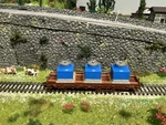 Roco Db Flat Car With Load 46307 Ho Scale Dc. Fixed Price $28.00.