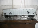 Weaver #69352 Central New Jersey Bay Offset Rail Hopper Car, With Box. Fixed Price $37.75.