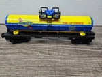 Lionel 29611. Sunoco Single Dome Tank Car. Fixed Price $20.00.