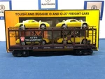 Mth Pennsylvania #500485 Auto Carrier Flat W/ (4) Ford Thunderbirds 30-76268. Fixed Price $94.99.